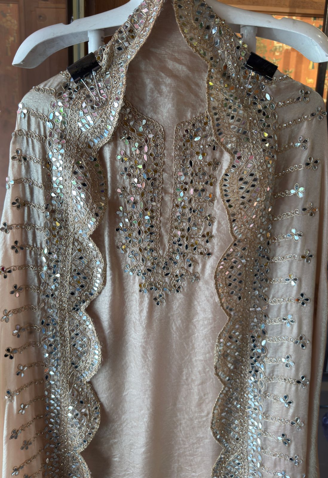 Pure glass tissue shirt